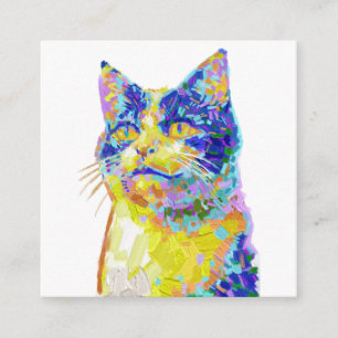 Katt i solljus tilläggskort