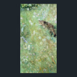 Katt i sommarängen, Bruno Liljefors Poster<br><div class="desc">Bruno Andreas Liljefors (1860-1939) var en svensk konstnär,  den viktigaste och förmodligen mest inflytelserika naturvårdsmålaren i slutet av 1800- och 1900-talet i tidigt. Han ritade också några sekventiella bild-historier och skapar honom en av den svenska tecknadens skapare tidigt. citat:Wikipedia</div>