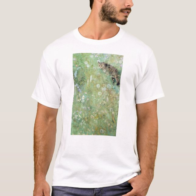 Katt i sommarängen, Bruno Liljefors T-shirt (Framsida)