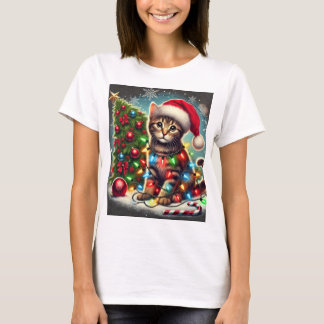 Katt i träd t shirt