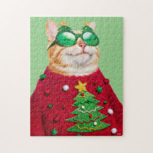 Katt i uggla pussel