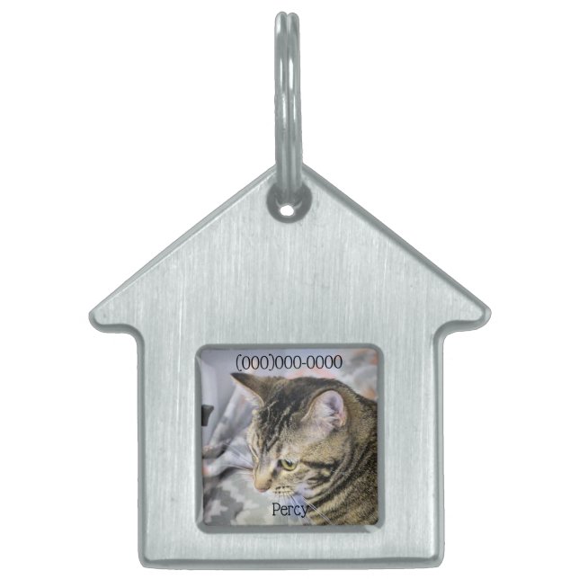 Katt ID-bricka Husdjur (Framsidan)