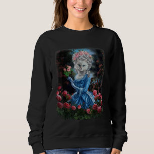 , Katt Imitera Marie Antoinette Drottning av Frank T Shirt