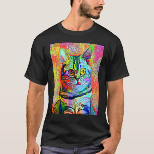 KATT IMPRESSIONIST Kattunge Katt Jag Är En Katt M T Shirt