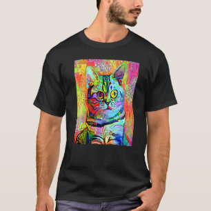 KATT IMPRESSIONIST Kattunge Katt Jag Är En Katt Ma T Shirt