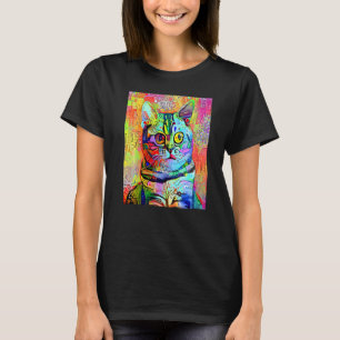 KATT IMPRESSIONIST Liten katt Jag Är En Katt Mamma T Shirt
