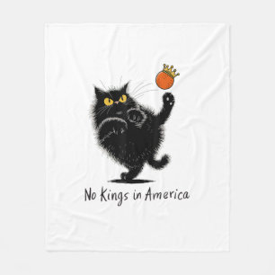 Katt Inga Kungar I Amerika Vi Folket Politisk Fleecefilt