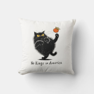 Katt Inga Kungar I Amerika Vi Folket Politisk Kudde