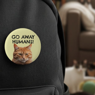 Katt, inga människor knapp