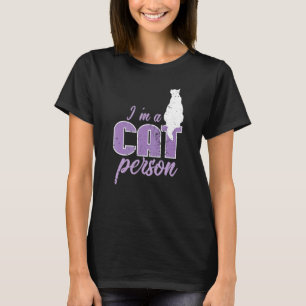 Katt Jag Är En Kattperson T Shirt