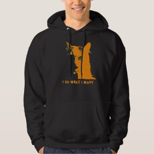 Katt jag gör vad jag vill hoodie