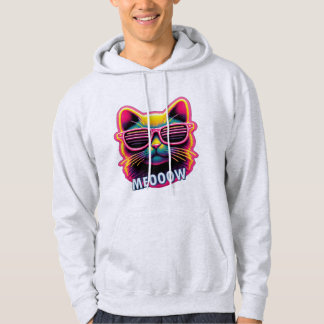 Katt jamar med solglasögon T-Shirt Hoodie