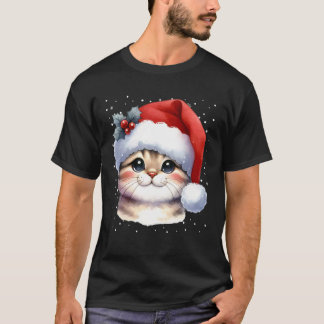 Katt Jul Familj Kläder Barn Katter Jul T Shirt