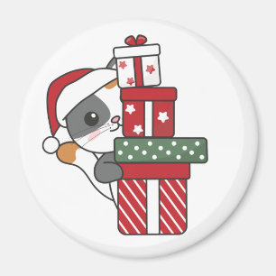 Katt jul Gift Winter Animals Cats Magnet