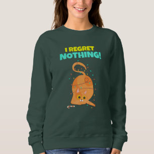 Katt jul Ljus Tangle Up T Shirt