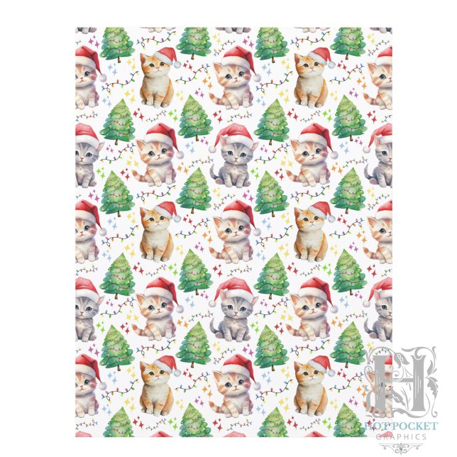 Katt Jul Scrapbookpapper (Skapare uppladdad)