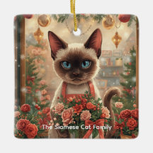 Katt julblomma arrangemang av floristisk Papper