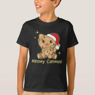 Katt juldjur Cute Cats Meowy Catmas T Shirt