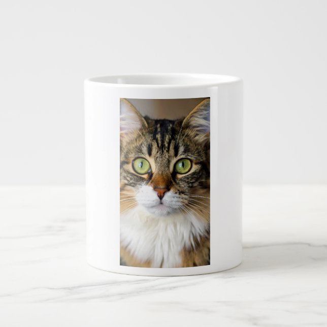 katt jumbo mugg (Framsidan)