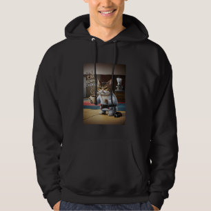 Katt, kaffe, Chokes. I den ordningen! Wicked BJJ J Hoodie