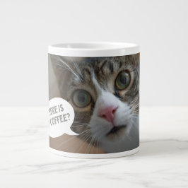 Katt kaffe mugg jumbo mugg