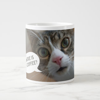 Katt kaffe mugg jumbo mugg