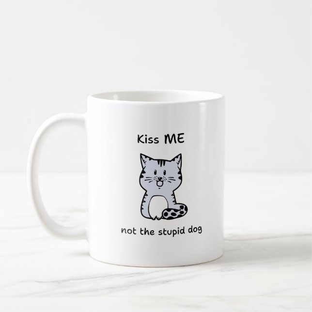 Katt Kaffemugg (Vänster)