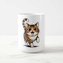 katt kaffemugg