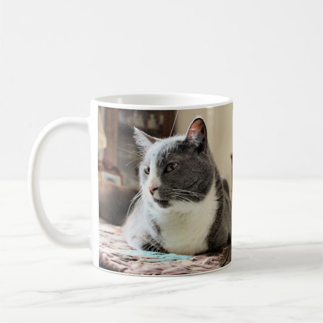 Katt Kaffemugg (Vänster)