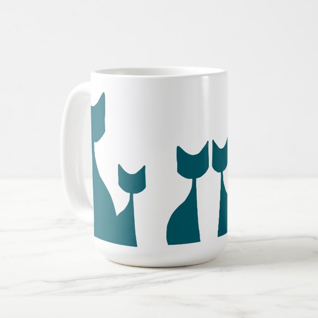 Katt Kaffemugg (Framsida vänster)