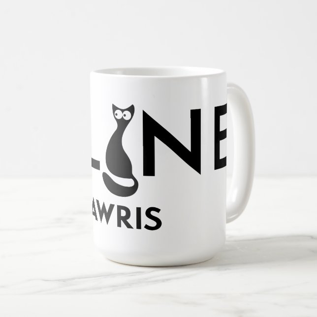 Katt Kaffemugg (Framsida höger)