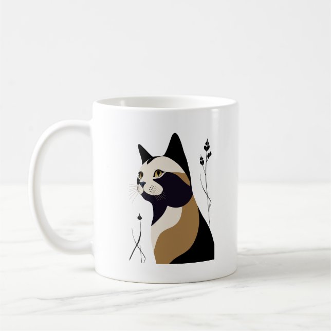 Katt Kaffemugg (Vänster)