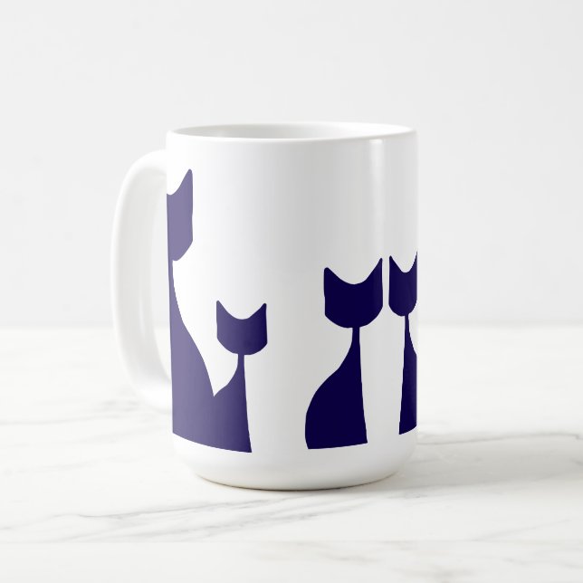 Katt Kaffemugg (Framsida vänster)