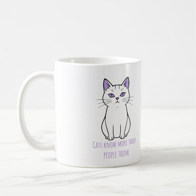 Katt Kaffemugg (Vänster)