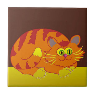 Katt Kakelplatta