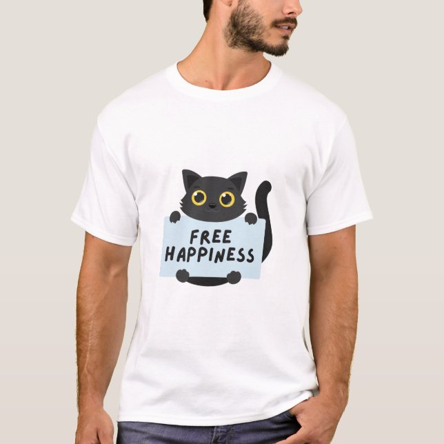 Katt kärlek är en vacker kärlek, utan lögn t shirt (Framsida)