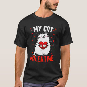 Katt Katt Alla Hjärtans Dag Min Katt Är Min Älskli T Shirt
