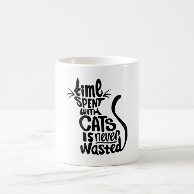 Katt Katt Katt Lover Kitten Cute Funny Gift Kaffemugg (Center)