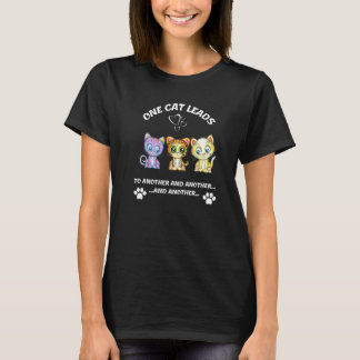Katt Katt Katter Baksmälla T Shirt