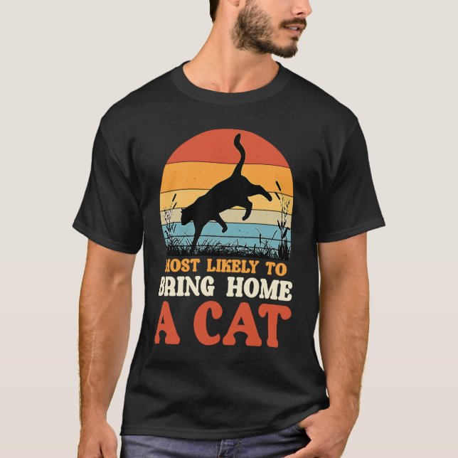 katt katt  kattungar baksmälla t shirt (Framsida)
