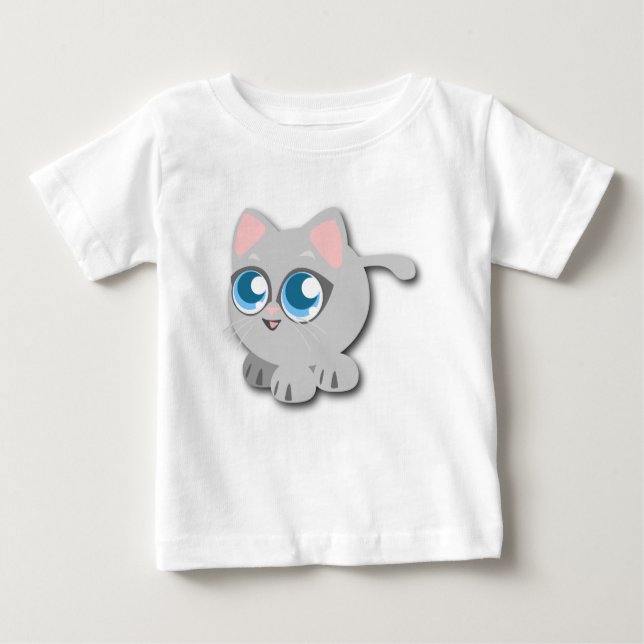 Katt Katt T Shirt (Framsida)