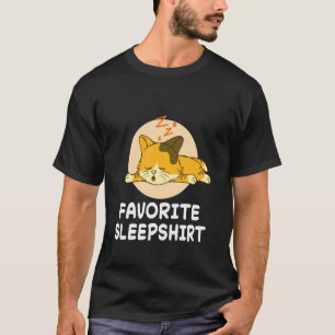 Katt Katter Tupplur Sover Sömn Pyjamas Nattlinne T Shirt