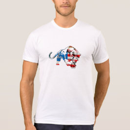 Katt Katter vild randig tryck gör-det-själv jubile T Shirt