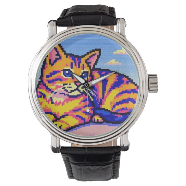 Katt, Kattunge, Husdjur Armbandsur (Framsida)