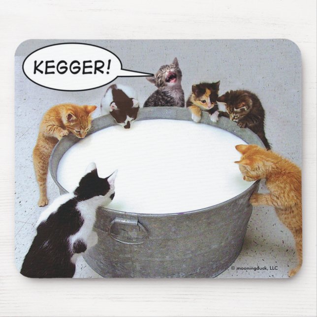 Katt Kegger Mousepad Musmatta (Framsidan)