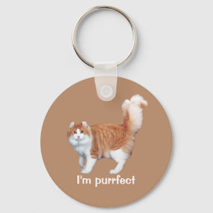 Katt Keychain Nyckelring