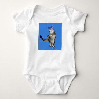 Katt Kippah för dans för ranka för T-shirt