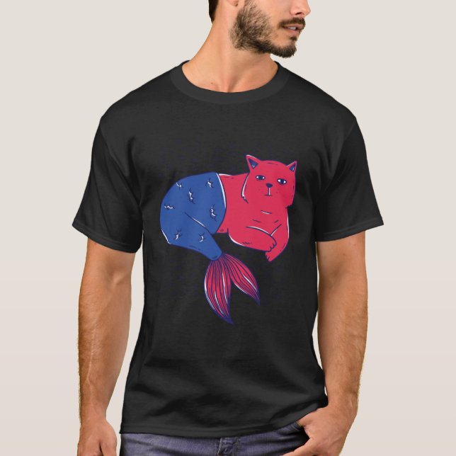 Katt Kisse Kattunge  Kul T Shirt (Framsida)
