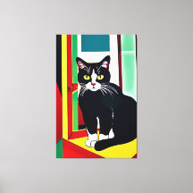 Katt/Kitten-Kanvastryck