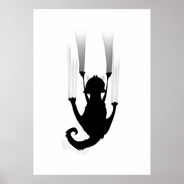Katt Klättrar Poster (Framsidan)
